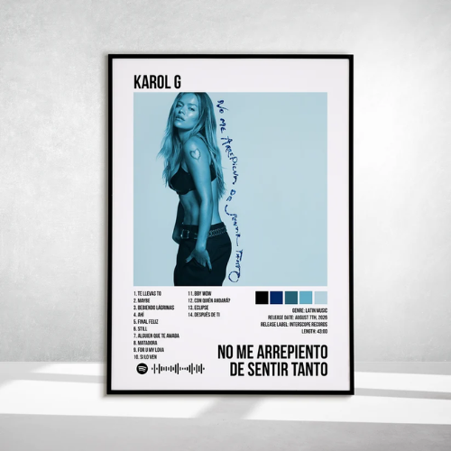 Karol G - No Me Arrepiento De Sentir Tanto