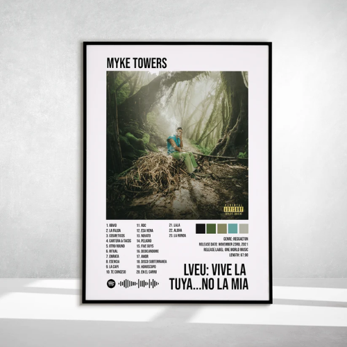 Myke Towers - LVEU: Vive La Tuya... No la Mía